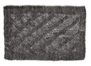 El Dokuması Mohair & Yün Kilim – Grey