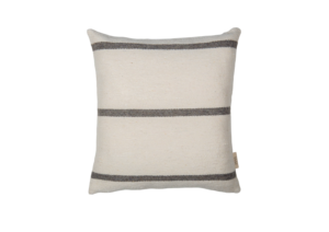 El Dokuması Yün Kare Yastık – Tre Linee Horizontal