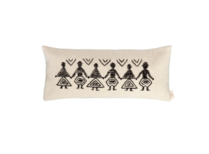 El Dokuması Yün Dikdörtgen Yastık – Il Ballo